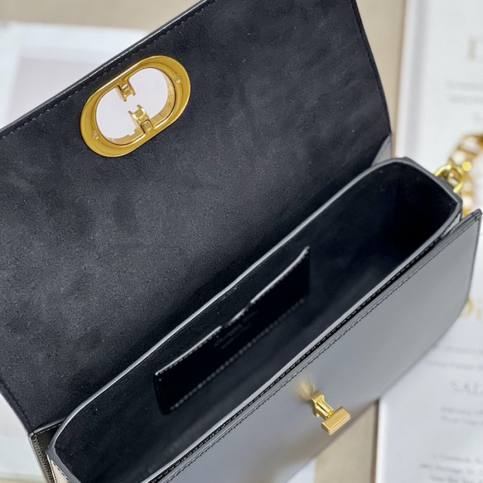 D*or 30 montaigne avenue bag black box calfskin