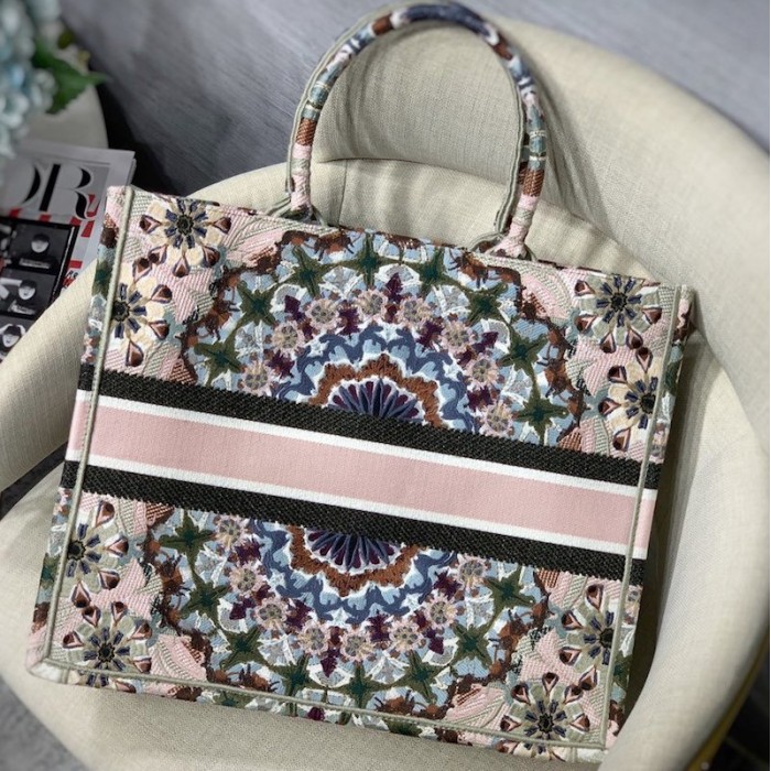 D*or book tote bag kaleidoscope