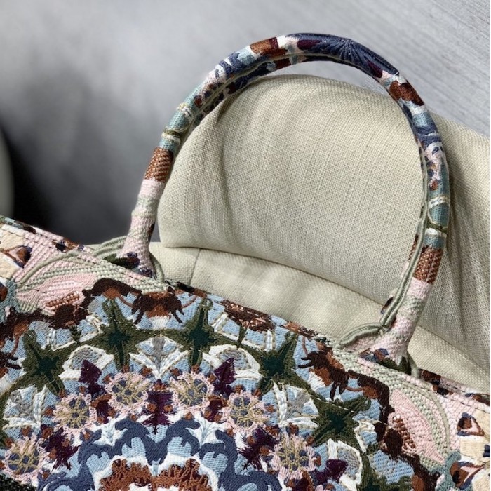 D*or book tote bag kaleidoscope