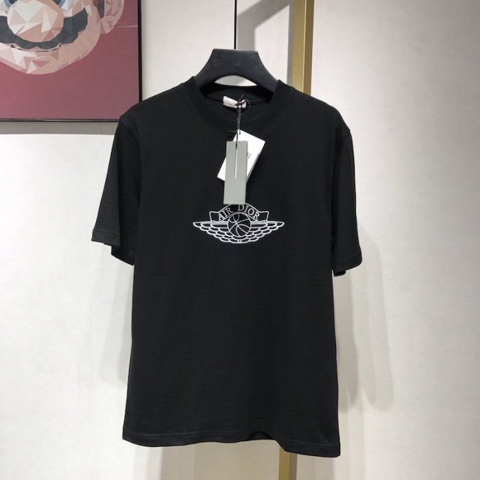 air D*or cotton t shirt air jordan x D*or tee black