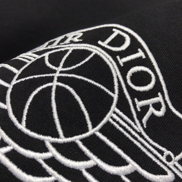 air D*or cotton t shirt air jordan x D*or tee black