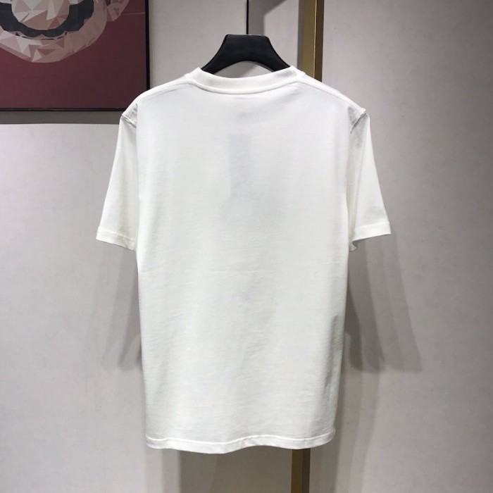 air D*or cotton t shirt air jordan x D*or tee white