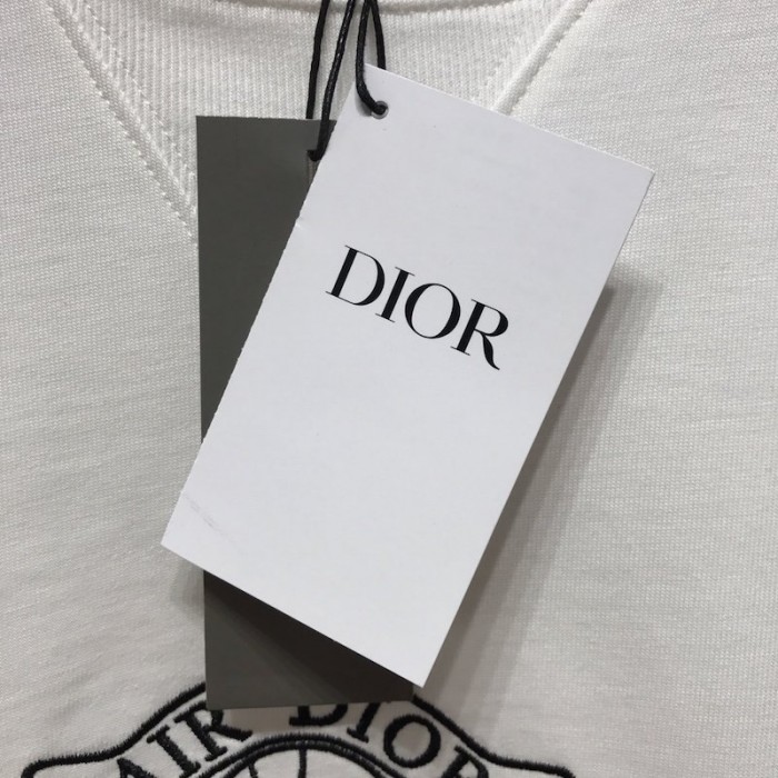 air D*or cotton t shirt air jordan x D*or tee white