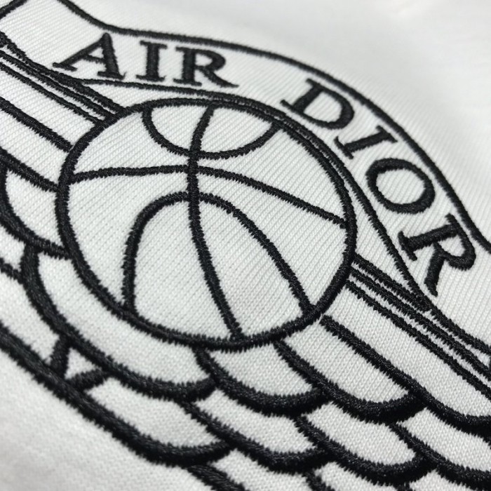 air D*or cotton t shirt air jordan x D*or tee white