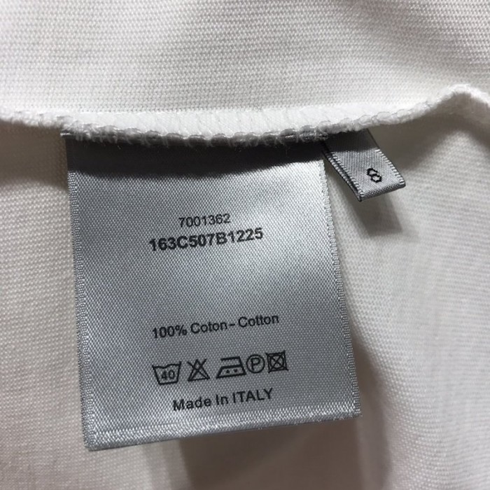 air D*or cotton t shirt air jordan x D*or tee white