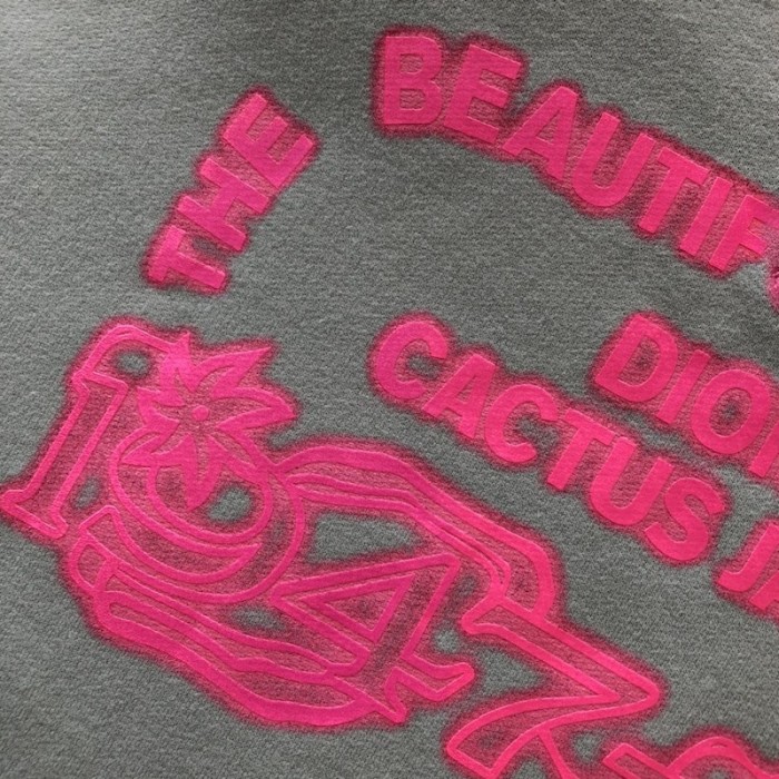 cactus jack D*or sweatshirt green cotton fleece