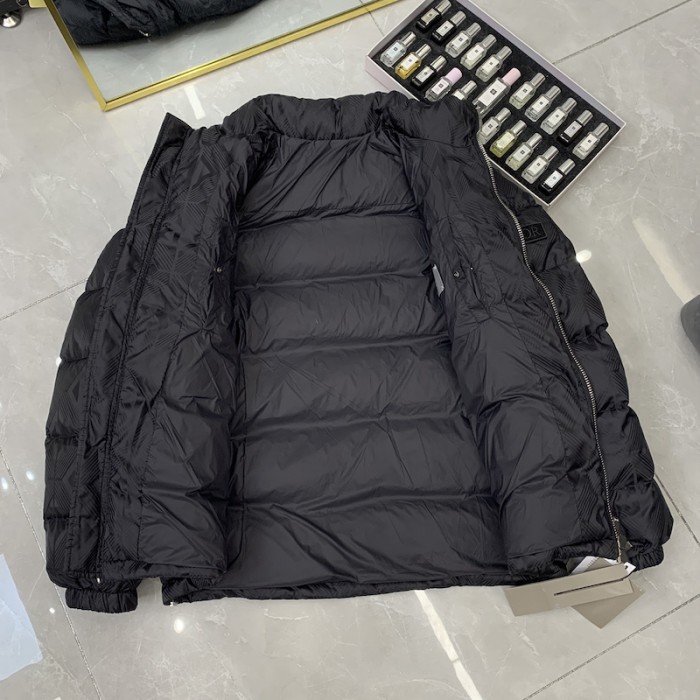 D*or cd diamond oblique down jacket black