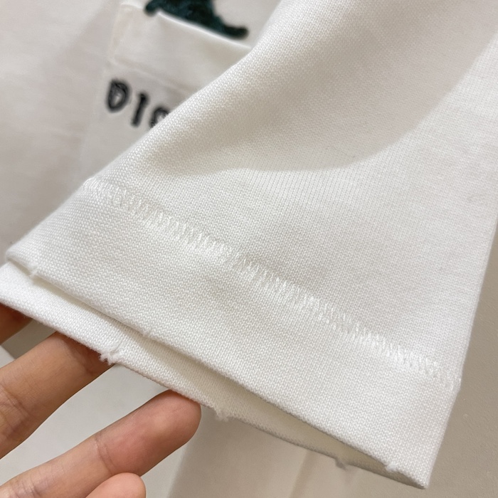 D*or and otani workshop relaxed-fit t-shirt white slub cotton jersey