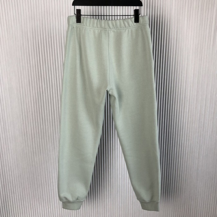 D*or essentials cd icon track pants green cotton fleece