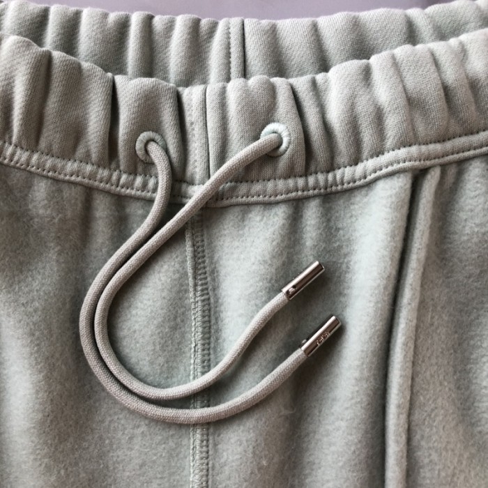 D*or essentials cd icon track pants green cotton fleece