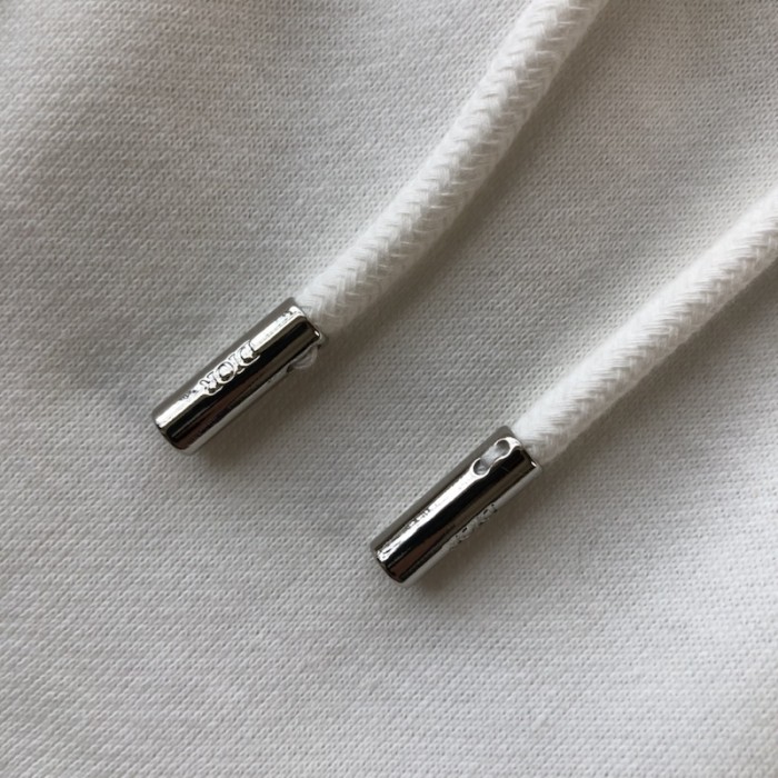 D*or essentials cd icon track pants white cotton fleece