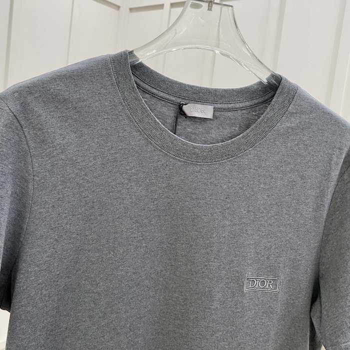 D*or icons relaxed-fit t-shirt gray sea island cotton jersey
