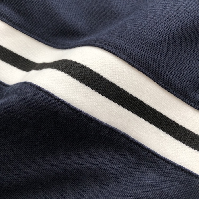 D*or oversized t-shirt blue slub cotton jersey