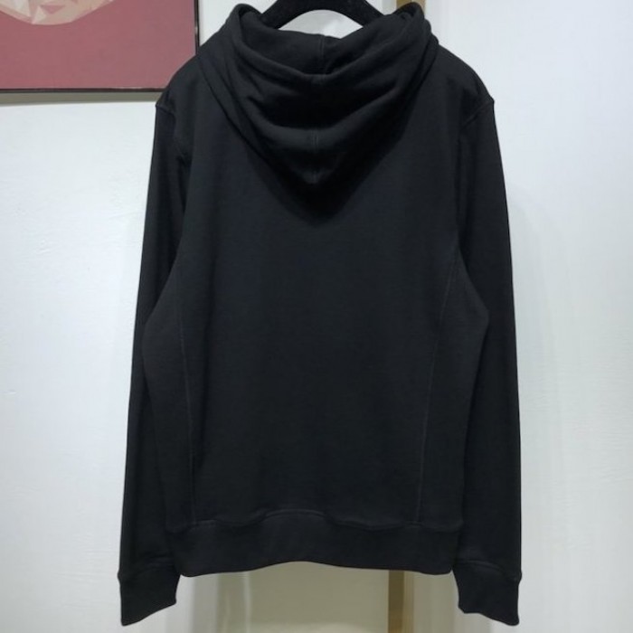 D*or oversized ch**an D*or atelier hooded sweatshirt black