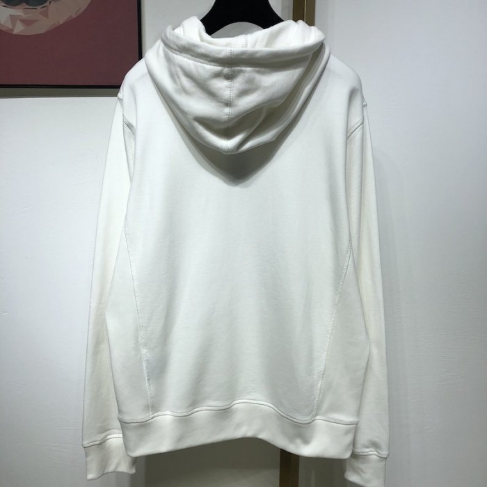 D*or oversized ch**an D*or atelier hooded sweatshirt white