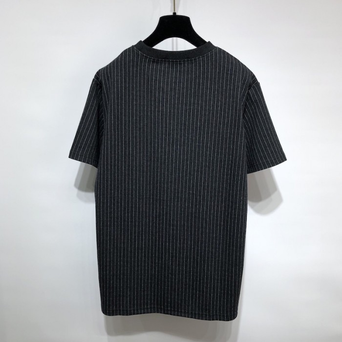 ch**an D*or atelier t-shirt gray wool and cotton jersey