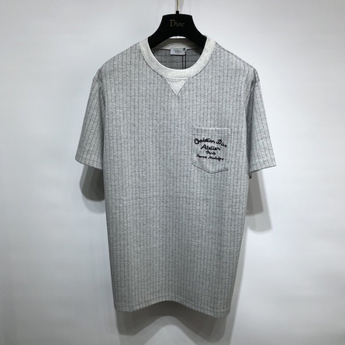 ch**an D*or atelier t-shirt ecru wool and cotton jersey