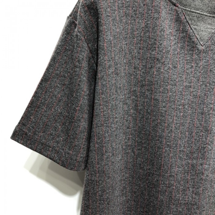 ch**an D*or atelier t-shirt black wool and cotton jersey
