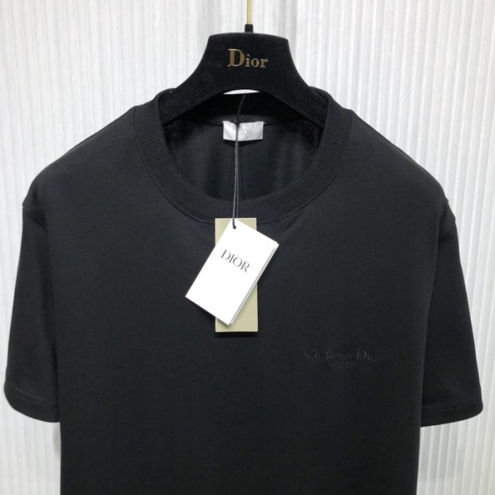 relaxed-fit ch**an D*or couture t-shirt black
