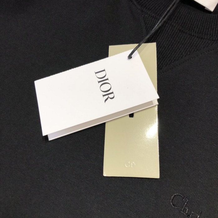 relaxed-fit ch**an D*or couture t-shirt black