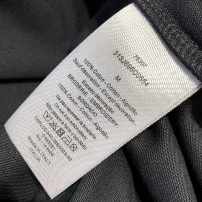 relaxed-fit ch**an D*or couture t-shirt black