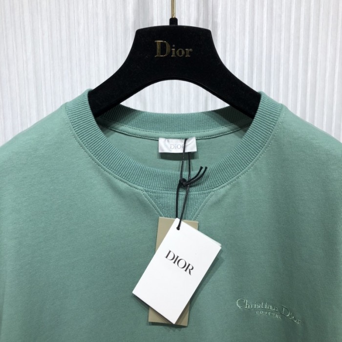 relaxed-fit ch**an D*or couture t-shirt green