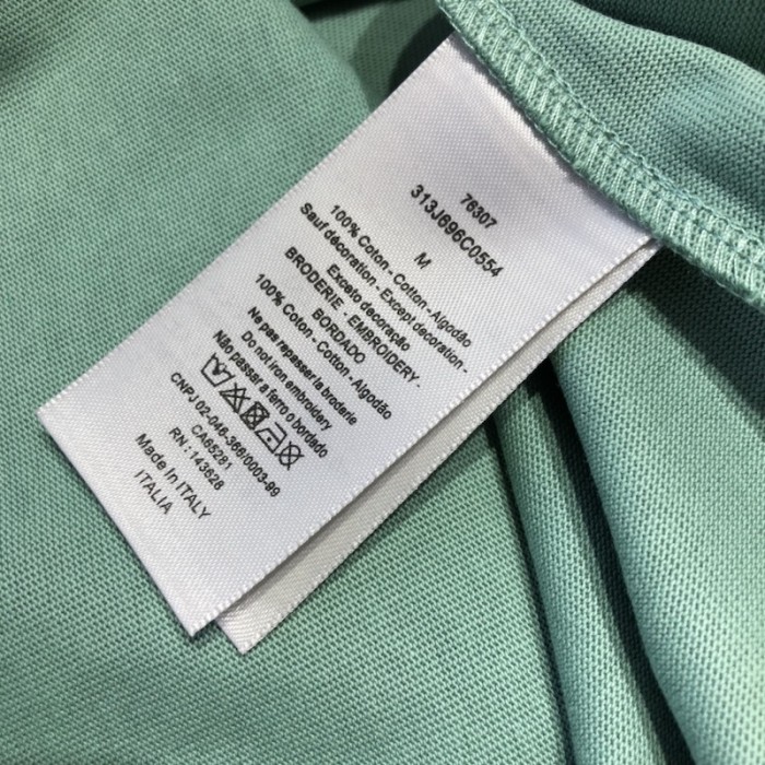 relaxed-fit ch**an D*or couture t-shirt green