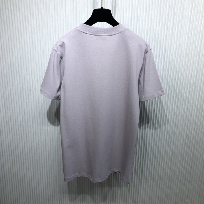 relaxed-fit ch**an D*or couture t-shirt purple