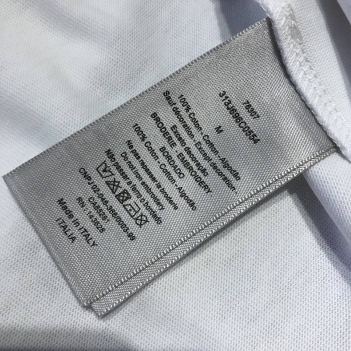 relaxed-fit ch**an D*or couture t-shirt white