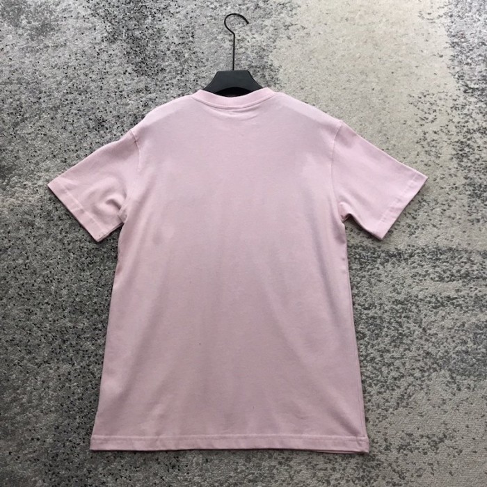 D*or alex foxton rose embroidered t shirt pink