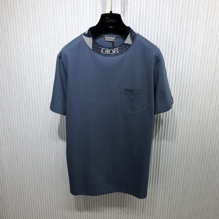 D*or and duncan grant and charleston relaxed-fit t-shirt blue cotton jersey