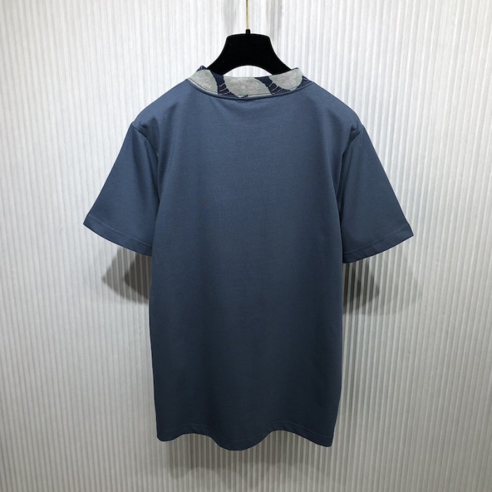 D*or and duncan grant and charleston relaxed-fit t-shirt blue cotton jersey