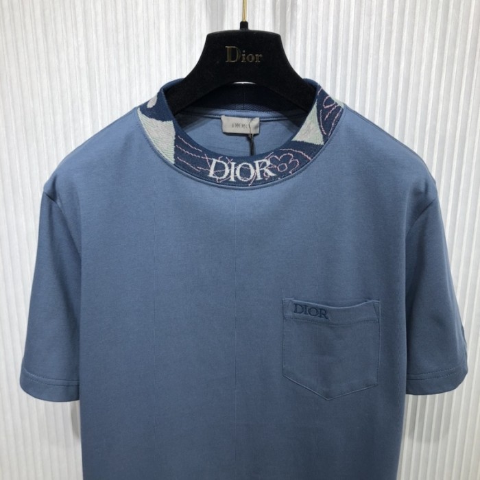 D*or and duncan grant and charleston relaxed-fit t-shirt blue cotton jersey