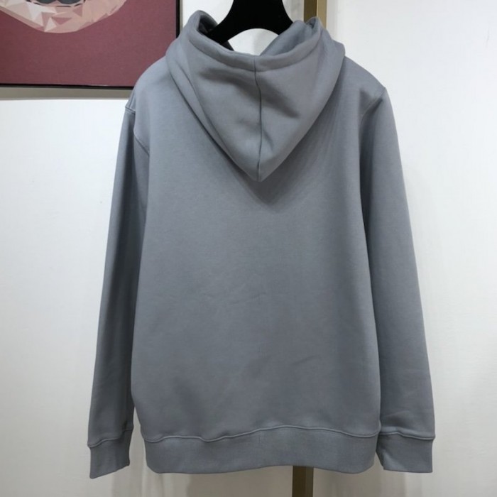 D*or oversized D*or and judy blame hooded sweatshirt grey