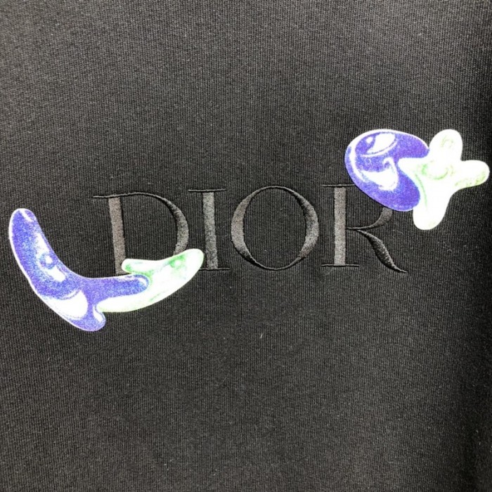 D*or and kenny scharf hooded sweatshirt black cotton