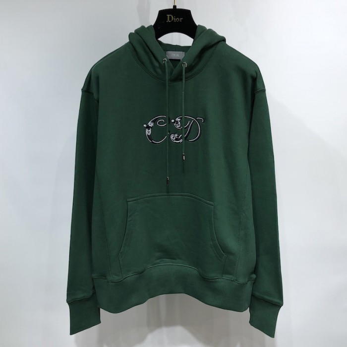 D*or and kenny scharf hooded sweatshirt green