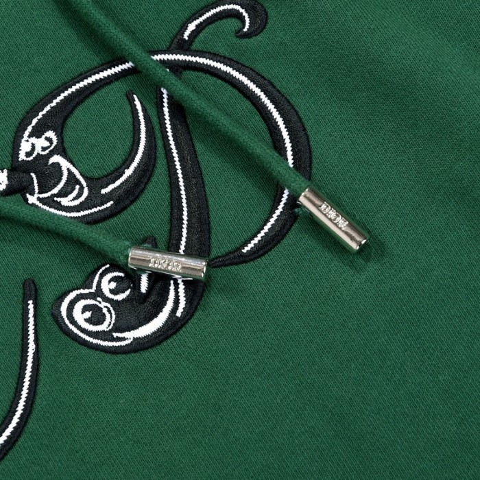 D*or and kenny scharf hooded sweatshirt green