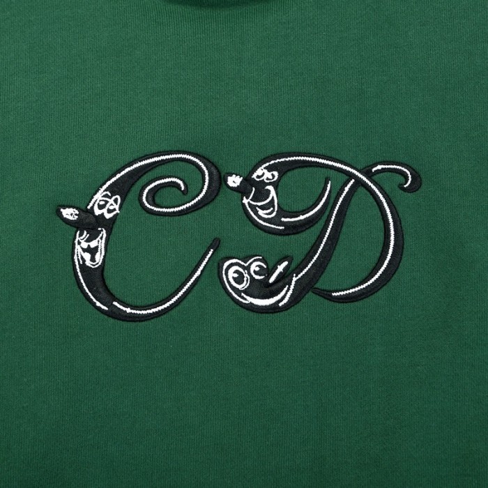 D*or and kenny scharf hooded sweatshirt green