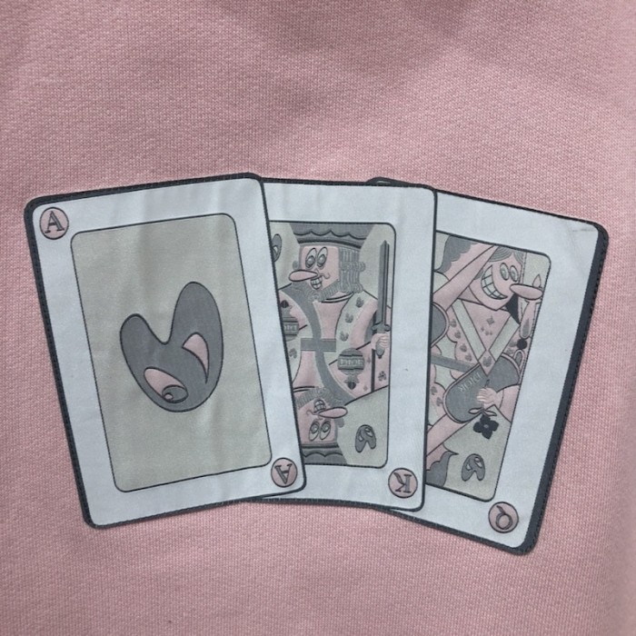 D*or and kenny scharf hoodies pink cotton