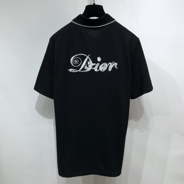 D*or and kenny scharf polo shirt black cotton