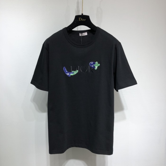 D*or and kenny scharf t shirt black cotton