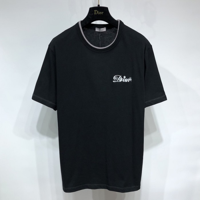 D*or and kenny scharf t shirt black cotton jersey