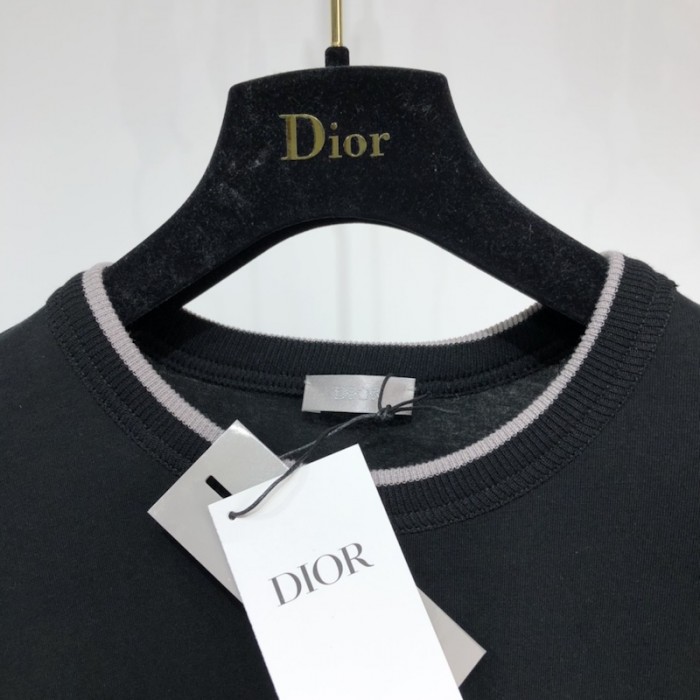 D*or and kenny scharf t shirt black cotton jersey