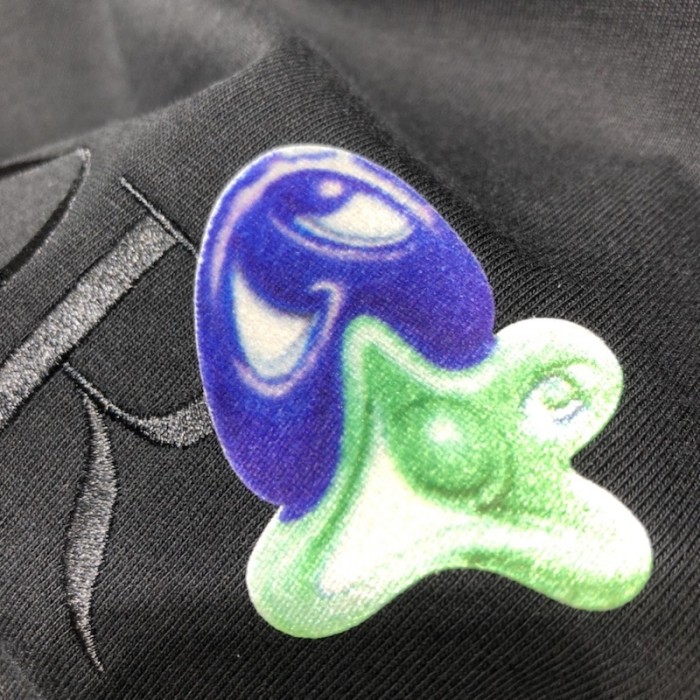 D*or and kenny scharf t shirt black cotton