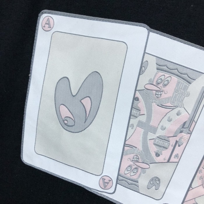 D*or and kenny scharf t shirt black cotton jersey