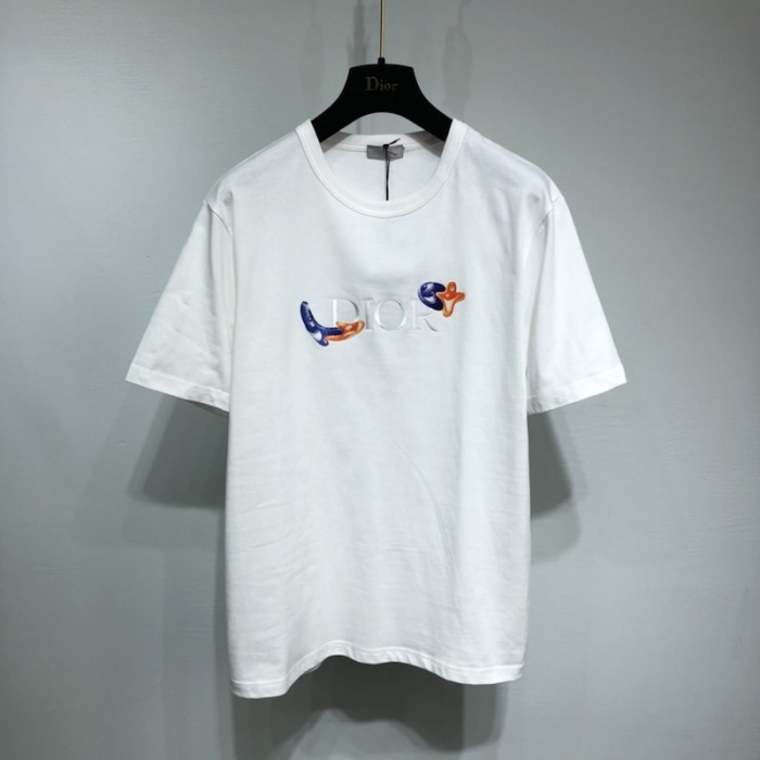 D*or and kenny scharf t shirt white cotton