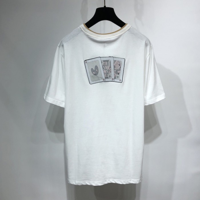 D*or and kenny scharf t shirt white cotton jersey