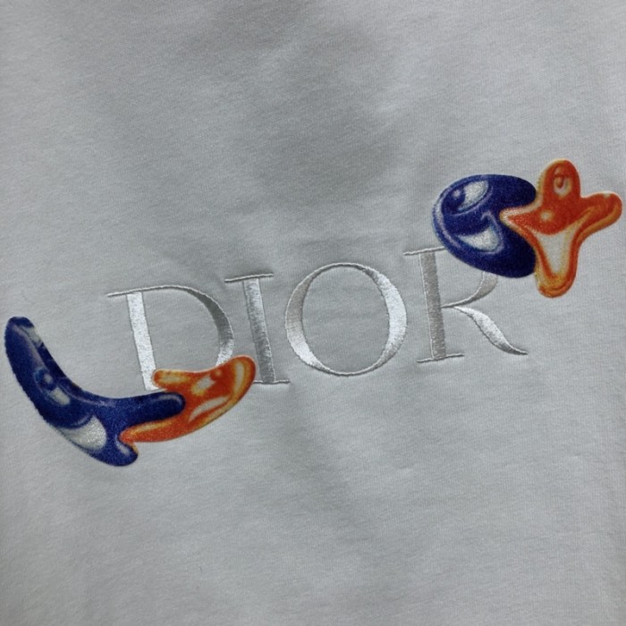 D*or and kenny scharf t shirt white cotton