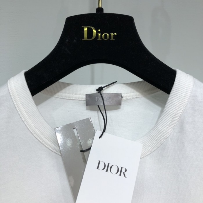 D*or and kenny scharf t shirt white cotton