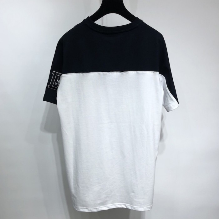 oversized D*or and kenny scharf t shirt navy
